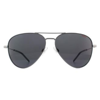 HUGO BOSS HUGO Door HUGO BOSS Zonnebril HG 1059/S KJ1 IR DONKER RUTHENIUM GRIJS