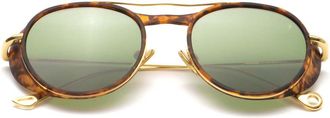 Eyepetizer Marlon C.G-4-1 Mens Sunglasses Tortoiseshell Size 47