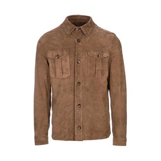 Kired Light Jackets, male, Brown, Size: XL Erik Light Jacket