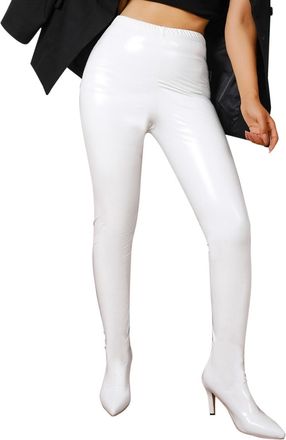 Generic Womens Over The Knee High Heel Boots, PU Leather, 22 Inch Shaft Height, Inside Zip Closure, European Fashion Style, Available in Black and Red