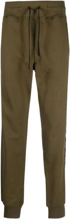 Versace Jeans Couture Fitness - Heren - Sweatpants - Groen - M - Katoen - Broeken