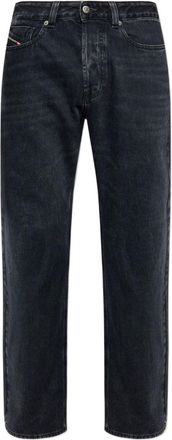 Diesel Relaxed Fit Black Jeans
