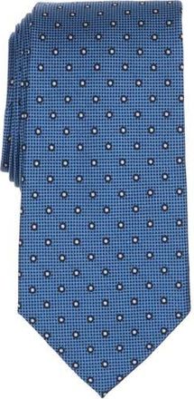 Brooks Brothers Tex Framed Dot Silk Blend Tie in Blue at Nordstrom Rack