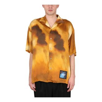 AMBUSH Bowling Shirt - male - AMBUSH - Short Sleeve Shirts - Yellow - S - Shirts