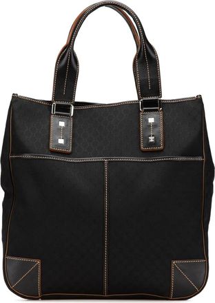 Celine Borsa tote Macadam in tela 2016 - Nero