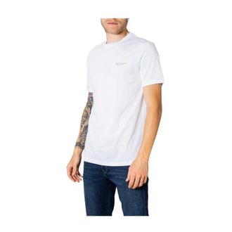 A|X Armani Exchange T-Shirts, male, White, Size: 2XL Crew Neck Tee