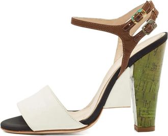 Fendi Sandali con fibbia 110mm - Multicolore