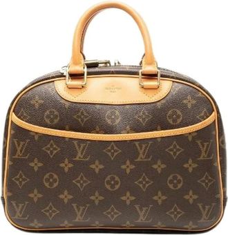 Louis Vuitton Pre-owned Handbags, female, Brown, Size: ONE SIZE Pre-owned Canvas Handbag