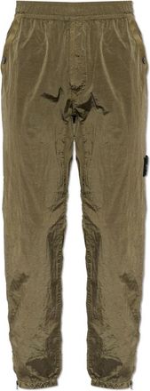Stone Island Logo Broek - Heren - Straight fit broeken - Groen - W29 - Broeken