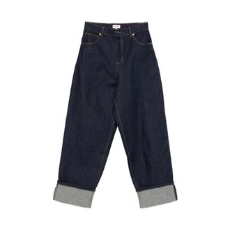 Charles Jeffrey Loverboy LOVERBOY by Charles Jeffrey, Straight Fit Jeans, male, Blue, M, Indigo Blue Classic Cotton Jeans