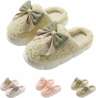 Generic Black of Friday Week Womens Cosy Memory Foam Slippers Home for Women Ladies White Fluffy Comfy Spongy Womens Summer Size 3 Closed Back Deals Day Slipp