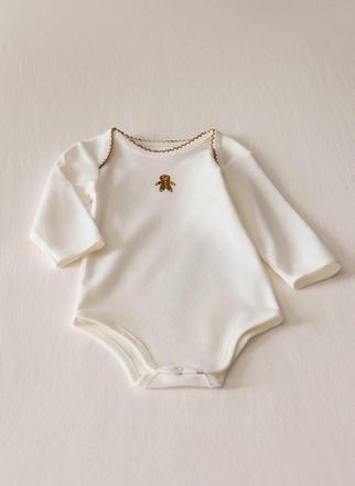 Mango PYJAMA JUMPSUIT BAUBLEE bianco avorio - Home - 9-12 mesi - MANGO HOME
