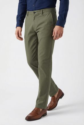 Joop Chinohose JOOP JEANS Matthew, Herren, Gr. 31, L&auml;nge 34, gr&uuml;n (khaki), Web, Obermaterial: 97% Baumwolle, 3% Elasthan, clean, unifarben, normal, Hosen C