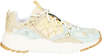Flower Mountain Neutral Yamabushi Pig Nubuck Sneakers