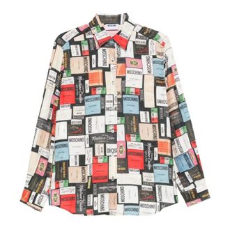 Moschino Dames, Blouses & Shirts, Veelkleurig, Maat: S