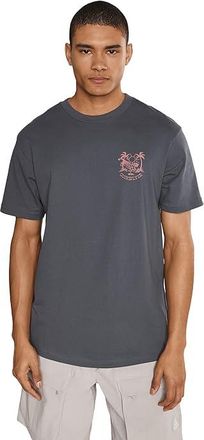 Quiksilver In The Wild Screen T-Shirts Mens T Shirt Iron Gate : 2XL, Cotton