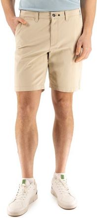 DEVIL-DOG Dungarees 9-Inch Performance Stretch Chino Shorts in Brown Rice at Nordstrom, Size 34