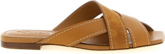 Tod's Tods Su&egrave;de leren sandalen