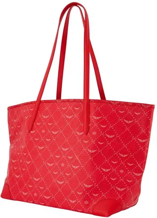 Zadig&Voltaire Womens Z Monogram Shopper Bag - Zadig & Voltaire Synthetic Red Totes-Shopping-Bags