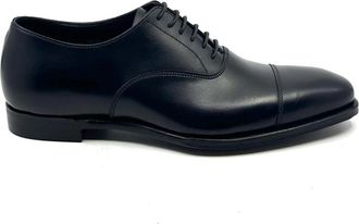 Crockett & Jones Richelieu Lonsdale - Heren - Nette schoenen - Zwart - 40 EU - Leer - Schoenen