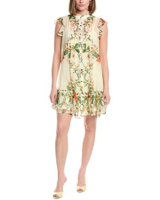 Julia Jordan Printed Chiffon Sleeveless Mini Dress