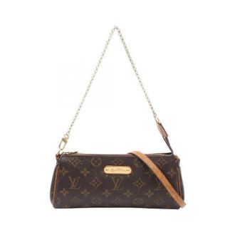 Louis Vuitton Pre-owned Eva Monogram 2way Shoulder Bag - Dames - Pre-owned - Bruin - Maat: ONE Size Leer