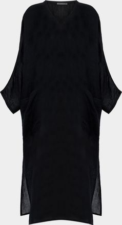 Denis Colomb Cashmere and Linen Tunic Dress Size: L