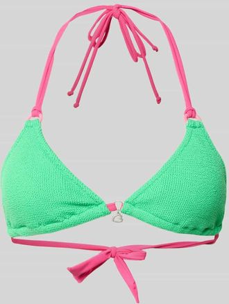 Banana Moon Banana Moon Bikini-Oberteil mit Label-Detail Modell BRARO in Neon Gruen, Gr&ouml;&szlig;e XL