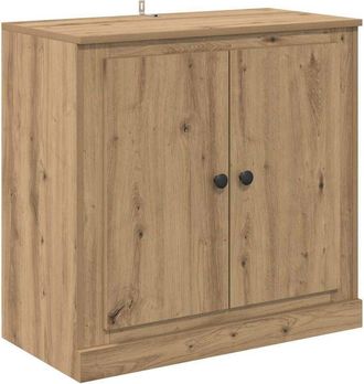 vidaXL Vitrina Roble Artesanal 70 X 35,5 X 67,5 Cm Vidaxl