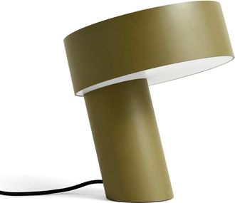 HAY Slant Tischleuchte, H 28 cm, khaki