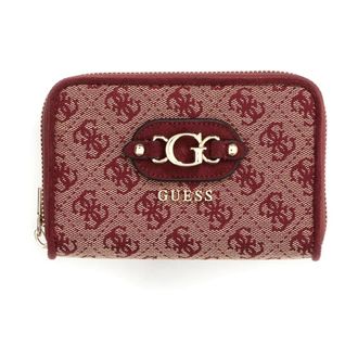 Guess Samantha SLG Portemonnee - Dames - Accessoires - Bruin - Maat: ONE Size Poliester