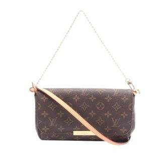 Louis Vuitton Pre-owned Favorite MM - Dames - Pre-owned - Bruin - Maat: ONE Size Leer