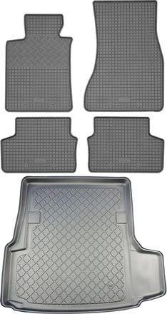 OEM Bmw Serie 5 G30 Sed&aacute;n (4 Puertas) Desde Marzo De 2017. Juego De Alfombrillas De Goma Para Coche + Alfombrilla Para Maletero