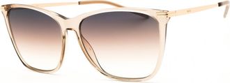 HUGO BOSS BOSS 1661/S 084A PR Beige Gold/Grey Brown Doubleshade