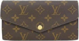 Louis Vuitton Pre-owned Wallets, male, Brown, Size: ONE SIZE Pre-owned Monogram Long Wallet