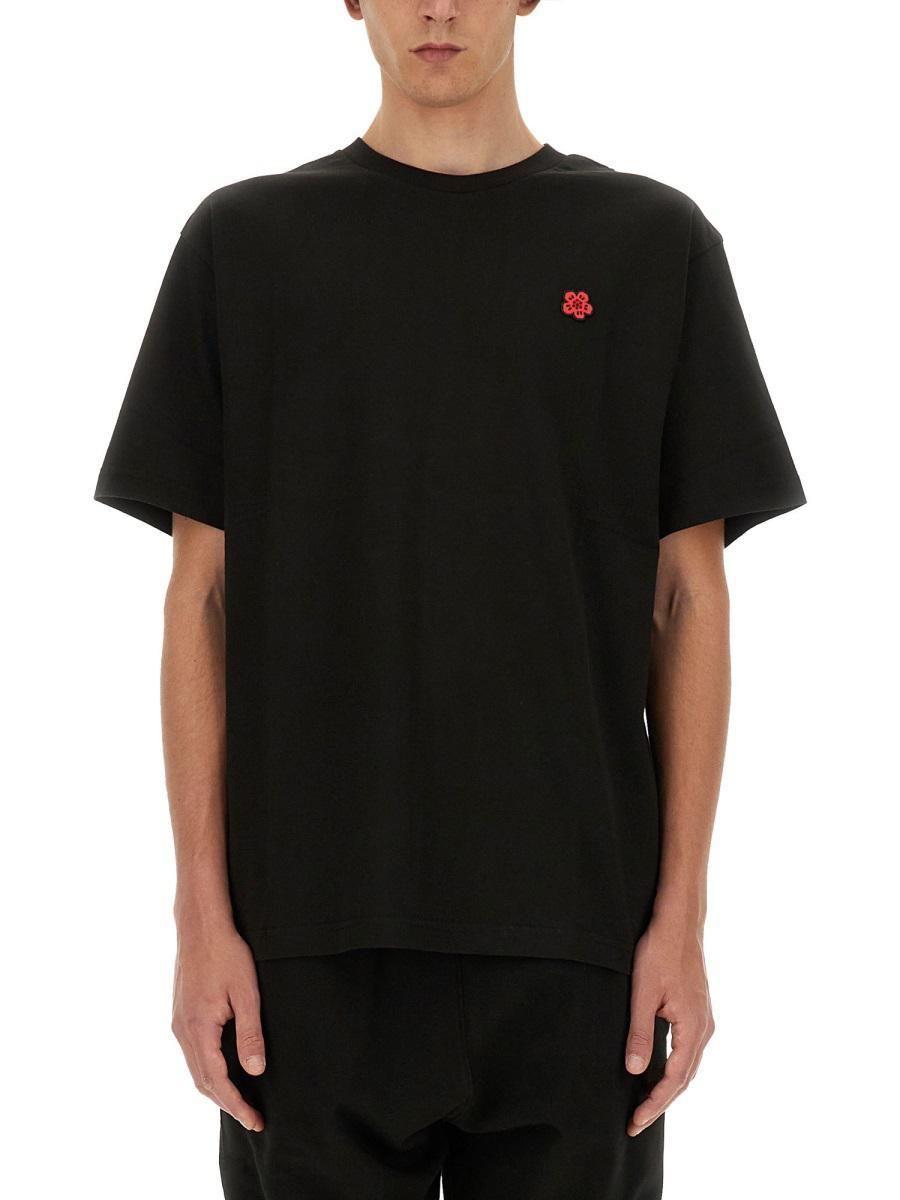 Tシャツ・カットソー Kenzo T-Shirt With Logo Patch Kenzo Logo-Patch Crewneck T-Shirt | eBay