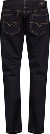 Versace Mens Denim Jeans Black Cotton