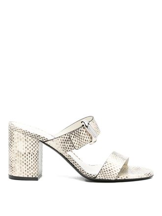 Emporio Armani Leather Mules