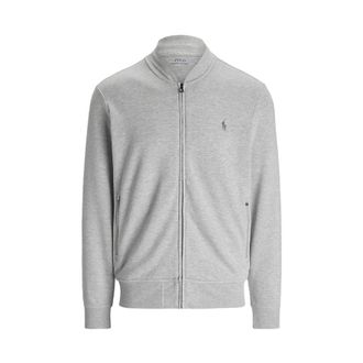 Polo Ralph Lauren Track Top - male - Polo Ralph Lauren - Zip-throughs - Gray - 2XL - Sweatshirts & Hoodies