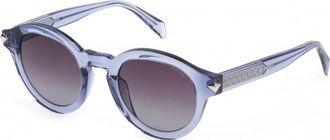 Police Womens SPLF31 47 470B34 Sunglasses - Blue - One Size
