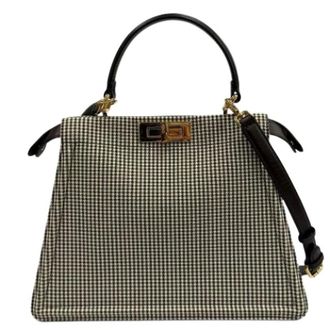 Fendi Pre-owned Vintage Handbag - Dames - Pre-owned - Zwart - Maat: ONE Size Leer