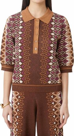 Suncoo Palmer Sweater In Chocolate