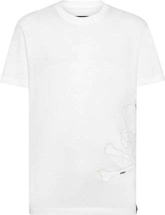 Philipp Plein Tops, Heren, Wit, M, T-Shirts