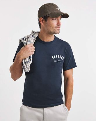 Barbour Preppy T-Shirt - Navy