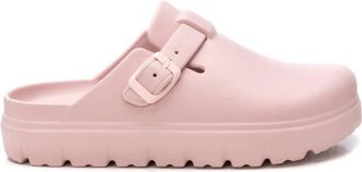 Xti Womens Rubber Clogs In Nude