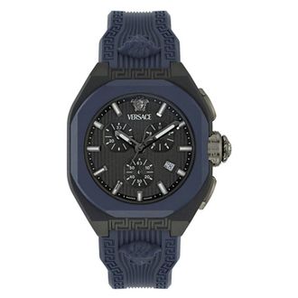 Versace V-Legend Chronograph Quartz Black Dial Mens Watch VE9L00224