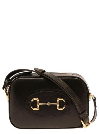 Gucci Black Horsebit 1955 Crossbody Bag