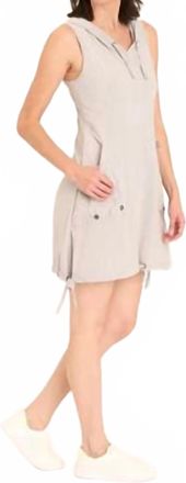 Xcvi Sumi Hooded Tank Dress In Arctic