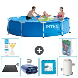 Intex Piscina Con Estructura Redonda - 305x76 Cm - 7-piezas S166