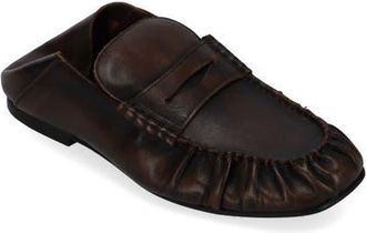 Alohas Aven Flat Mule in Vintage Effect Brown at Nordstrom, Size 40